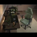 Corsair TC500 LUXE Silla para videojuegos de PC Asiento acolchado Verde - Imagen 8