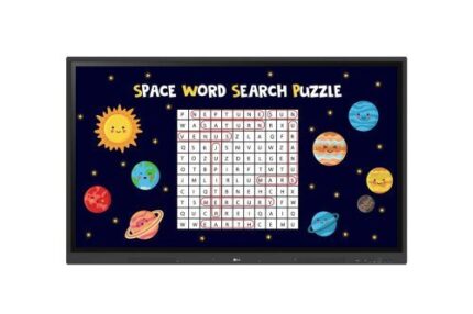 LG 86TR3DK-B pizarra blanca interactiva 2,18 m (86") 3840 x 2160 Pixeles Pantalla táctil Negro