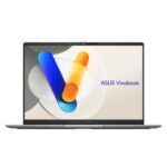 ASUS Vivobook S 14 OLED OLED M5406NA-QD082W - Ordenador Portátil 14" WUXGA (AMD Ryzen 5 7535HS, 16GB RAM, 512GB SSD, Radeon 660M, Windows 11 Home) Plata Fría - Teclado QWERTY español