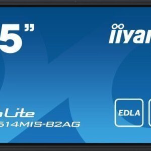 iiyama PROLITE TE7514MIS-B2AG Pantalla plana para señalización digital 190,5 cm (75") LCD Wifi 435 cd / m² 4K Ultra HD Negro Pantalla táctil Procesador incorporado Android 24/7