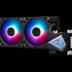 MSI MAG CORELIQUID I240 sistema de refrigeración para ordenador Carcasa del ordenador Sistema de refrigeración líquida todo en uno 12 cm Negro 1 pieza(s)