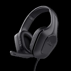 Trust GXT 415 Zirox Auriculares Alámbrico Diadema Juego Negro