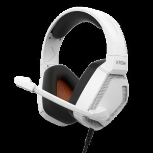 AURICULARES GAMING KOPA PRO BLANCO. STEREO/PC/PS4/PS5/SWITCH/SMARTPHONE/TABLET (NXKROMKOPAPROWH)