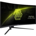 MSI MAG 345CQR pantalla para PC 86,4 cm (34") 3440 x 1440 Pixeles UltraWide Dual Quad HD Negro - Imagen 8