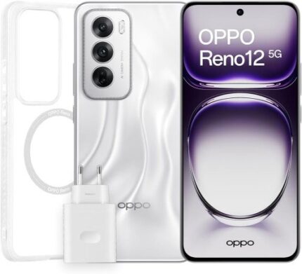 OPPO RENO12 PRO 5G 512GB 12GB SILVER CASE/STIC/CAR 80W/AIR3