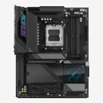 GIGABYTE Placa base X870E AORUS PRO - Compatible con CPUs AMD Ryzen 9000, VRM digital de 16+2+2 fases, hasta 8000MHz DDR5 (OC), 4xPCIe 5.0 + 4xM.2, Wi-Fi 7, LAN 2.5GbE, USB 3.2 Gen 2x2 - Imagen 2