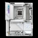 GIGABYTE Placa base X870E AORUS PRO ICE - Compatible con CPUs AMD Ryzen 9000, VRM digital de 16+2+2 fases, hasta 8000MHz DDR5 (OC), 4xM.2 + 4xPCIe 5.0, Wi-Fi 7, LAN 2.5GbE, USB 3.2 Gen 2x2 - Imagen 2