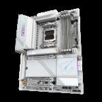 GIGABYTE Placa base X870E AORUS PRO ICE - Compatible con CPUs AMD Ryzen 9000, VRM digital de 16+2+2 fases, hasta 8000MHz DDR5 (OC), 4xM.2 + 4xPCIe 5.0, Wi-Fi 7, LAN 2.5GbE, USB 3.2 Gen 2x2 - Imagen 4