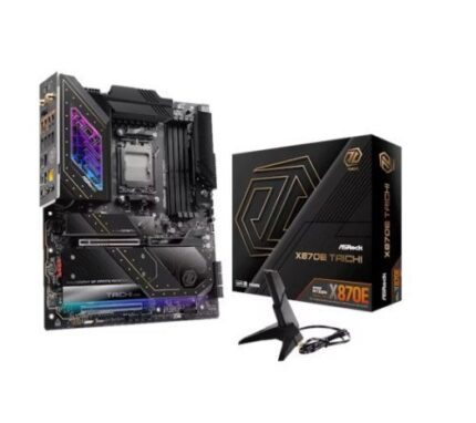 PLACA ASROCK X870E TACHI,AMD,AM5,X870E,4DDR5,256GB,2USB4 TYPE-C+HDMI,6SATA3,4M.2,2USB4,7USB3.2,1USB TYPE-C,LAN5GB,WIFI7+BT,ATX