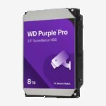 Western Digital Purple Pro Smart Video HDD 8TB disco duro interno 7200 RPM 3.5" SATA