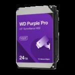 Western Digital Purple Pro WD240PURP disco duro interno 24 TB 7200 RPM 512 MB 3.5" Serial ATA III