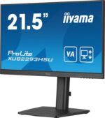 IIYAMA MONITOR IPS DE 21.5’’ SIN BORDES DE 3 LADOS Y CON CONCENTRADOR USB, FRECUENCIA DE ACTUALIZACIÓN DE 100HZ Y CON SOPORTE AJUSTABLE EN ALTURA - Imagen 5