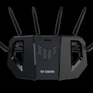 ASUS TUF Gaming BE6500 (TUF-BE6500) router inalámbrico 2.5 Gigabit Ethernet Doble banda (2,4 GHz / 5 GHz) Negro
