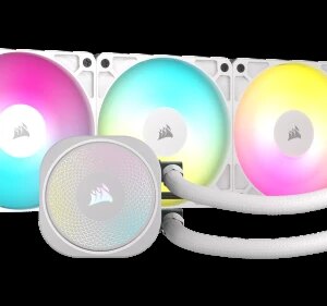 Corsair NAUTILUS 360 RS ARGB Liquid Procesador Refrigerador de aire Blanco 1 pieza(s)