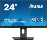 IIYAMA PANTALLA 24" IPS CON SOPORTE REGULABLE EN ALTURA Y FRECUENCIA DE ACTUALIZACIÓN DE 100HZ