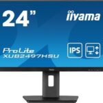 IIYAMA PANTALLA 24" IPS CON SOPORTE REGULABLE EN ALTURA Y FRECUENCIA DE ACTUALIZACIÓN DE 100HZ