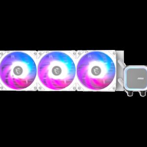 MSI MAG CORELIQUID A13 360 WHITE sistema de refrigeración para ordenador Placa base, Procesador Sistema de refrigeración líquida todo en uno 12 cm Blanco 1 pieza(s)