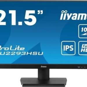MONITOR IIYAMA 21.5", IPS, 1H 1DP, 2X 2.0, 100HZ, 300CD