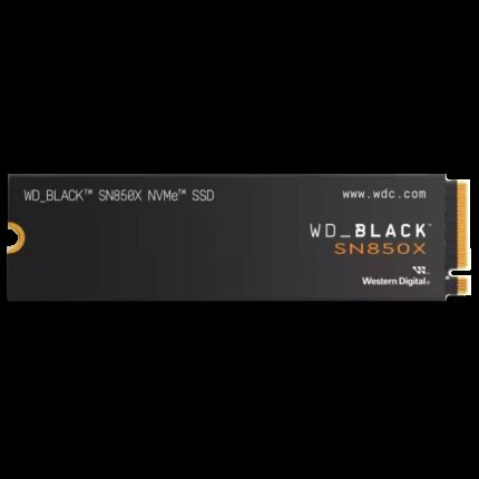 WD SSD SN850X WD BLACK PCIE GEN4 M.2 NVME 8TB WDS800T2X0E