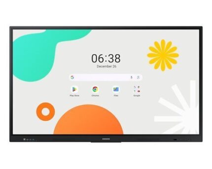 Samsung LH65WAFWLGCXEN pizarra blanca interactiva 165,1 cm (65") 3840 x 2160 Pixeles Pantalla táctil Negro