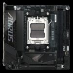 GIGABYTE B850I AORUS PRO Placa Base - Compatible con procesadores AMD Ryzen Serie 9000, VRM digital de 8+2+1 fases, hasta 8400MHz DDR5 (OC), 1xPCIe 5.0 + 1xPCIe 4.0 M.2, 2.5LAN, WIFI 7, USB 3.2 Gen 2 - Imagen 2