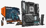 GIGABYTE B850 GAMING X WIFI6E Placa Base - Procesadores AMD Ryzen Serie 9000, VRM digital de 12+2+2 fases, hasta 8200MHz DDR5 (OC), 1xPCIe 5.0 + 2xPCIe 4.0 M.2, LAN 2.5G, WIFI 6E, USB 3.2 Gen 2x2