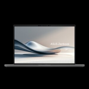 ASUS Zenbook A14 OLED UX3407QA-QD333W Copilot+ PC - Ordenador Portátil 14" WUXGA (Qualcomm Snapdragon X1-26-100, 32GB RAM, 512GB SSD, Qualcomm Adreno GPU, Windows 11 Home) Gris Islandia - Teclado QWERTY español