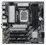 GIGABYTE B860M DS3H WIFI6E Placa base - CPUs Intel Core Ultra, VRM de 5+1+2+1 fases, hasta 9066MHz DDR5, 1xPCIe 5.0 + 1xPCIe 4.0 M.2, LAN 2,5 GbE, WIFI 6E, USB 3.2 Gen 2 - Imagen 2