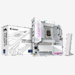 GIGABYTE B860M AORUS ELITE WF6E ICE Placa base - CPUs Intel Core Ultra, VRM de 12+1+2+1 fases, hasta 9200MHz DDR5, 1xPCIe 5.0 + 2xPCIe 4.0 M.2, LAN 2,5 GbE, WIFI 6E, USB 4