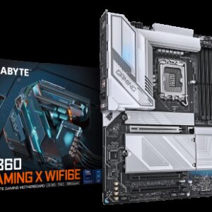 GIGABYTE B860 GAMING X WIFI6E Placa base - CPUs Intel Core Ultra, VRM de 12+1+2+1 fases, hasta 9066MHz DDR5, 1xPCIe 5.0 + 2xPCIe 4.0 M.2, LAN 2,5 GbE, WIFI 6E, USB4