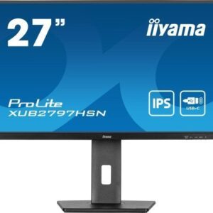 MONITOR IIYAMA USB-C, LAN, DP-OUT (DOCK), 300CD