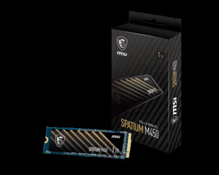 MSI SPATIUM M450 PCIe 4.0 NVMe M.2 1TB PCI Express 4.0 3D NAND