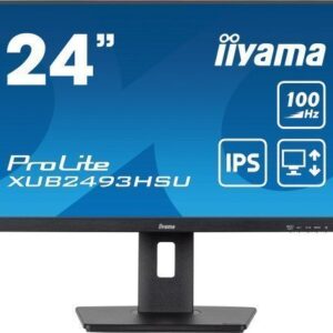 MONITOR IIYAMA 24” PANEL IPS CON USB , HUB  100HZ  Y AJUSTABLE EN ALTURA