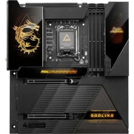 PLACA MSI MEG Z890 GODLIKE,INTEL,1851,Z890,4DDR5,256GB,2THUNBERBOALT,6M.2+4SATA6G,13USB3.2+2USB4.0,2GBLAN10G+5G+WIFI7+BT5.4,E-ATX