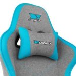 DRIFT DR90 PRO Silla para videojuegos de PC Asiento acolchado Azul, Gris - Imagen 7