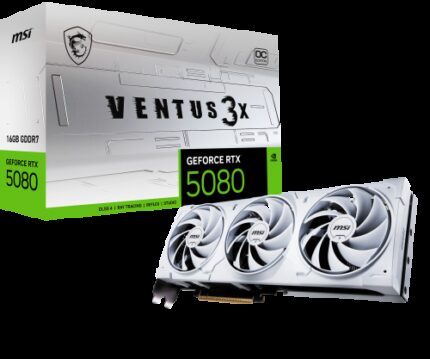 MSI VENTUS GEFORCE RTX 5080 16G 3X OC WHITE GDDR7