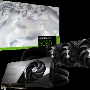 MSI SUPRIM GEFORCE RTX 5080 16G LIQUID SOC tarjeta gráfica NVIDIA 16 GB GDDR7