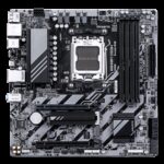 GIGABYTE B840M DS3H Placa base - Procesadores AMD Ryzen 9000, VRM de 8+2+2 fases, hasta 8200 MHz DDR5, 2xPCIe 4.0 M.2, LAN 2.5GbE, USB 3.2 Gen 1 - Imagen 2