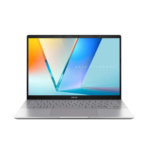 ASUS Vivobook S 14 S3407QA-KP015W - Ordenador Portátil 14" WQXGA (Qualcomm Snapdragon X (X1-26-100), 16GB RAM, 1TB SSD, Qualcomm Adreno GPU, Windows 11 Home) Plata Fría - Teclado QWERTY español