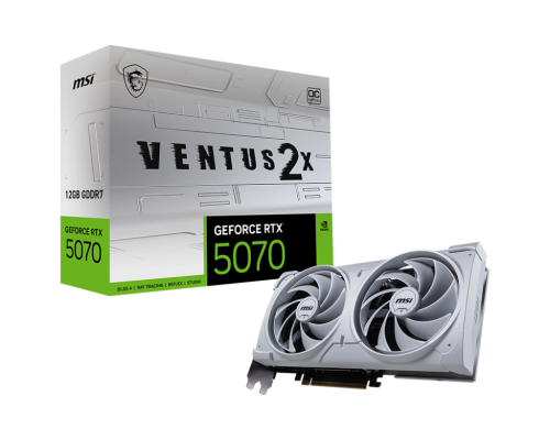 MSI GeForce RTX 5070 VENTUS 2X OC White 12 GB GDDR7