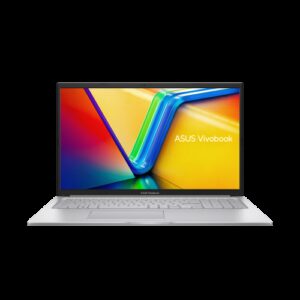 ASUS Vivobook 17 F1704VA-AU537W - Ordenador Portátil 17.3" Full HD (Intel Core i5-1334U, 16GB RAM, 512GB SSD, Iris Xe Graphics, Windows 11 Home) Plata Fría - Teclado QWERTY español