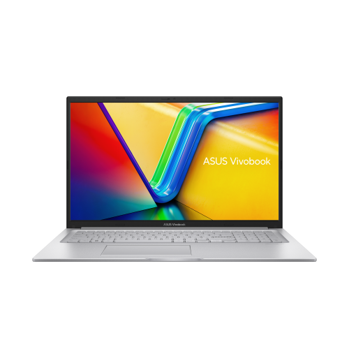 ASUS Vivobook 17 F1704VA-AU537W - Ordenador Portátil 17.3" Full HD (Intel Core i5-1334U, 16GB RAM, 512GB SSD, Iris Xe Graphics, Windows 11 Home) Plata Fría - Teclado QWERTY español