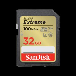 SanDisk Extreme SD UHS-I Card 32 GB Clase 1
