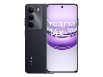 realme 14x 5G 16,9 cm (6.67") SIM doble Android 14 USB Tipo C 8 GB 256 GB 5860 mAh Negro