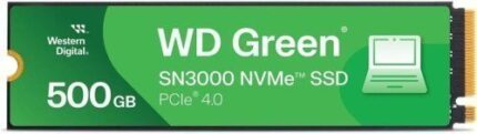 WD 500Gb,PCIe NVMe,Polaris3,BiCS6 QLC,M.2 2280,Vivaldi,WD Green SN3000