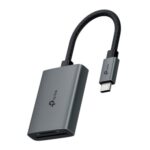 TP-Link UA430C lector de tarjeta USB 3.2 Gen 1 (3.1 Gen 1) Type-C Gris