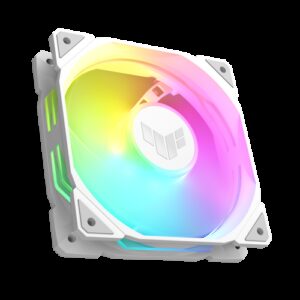 ASUS TUF GAMING TR120 ARGB 3IN1 White Carcasa del ordenador Refrigerador de aire 12 cm Blanco