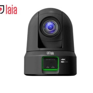 LAIA (PRC-425NB) BROADCASTER PRO 25X NDI 3G (BLACK) - CÁMARA PTZ, SENSOR SONY CMOS 1/1,8", 4KP60, LENTE CON ZOOM ÓPTICO 25X. USB 3.0, HDMI, SDI, LAN Y LICENCIA NDI. IA CON AUTOSEGUIMIENTO. TALLY. COLOR NEGRO. 3 AÑOS DE GARANTÍA PRIME SUPPORT CON REEM