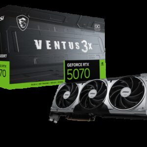 MSI VENTUS GeForce RTX 5070 12G 3X OC NVIDIA 12 GB GDDR7