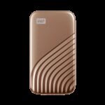 Western Digital My Passport SSD 2 TB USB Tipo C 3.2 Gen 2 (3.1 Gen 2) Oro